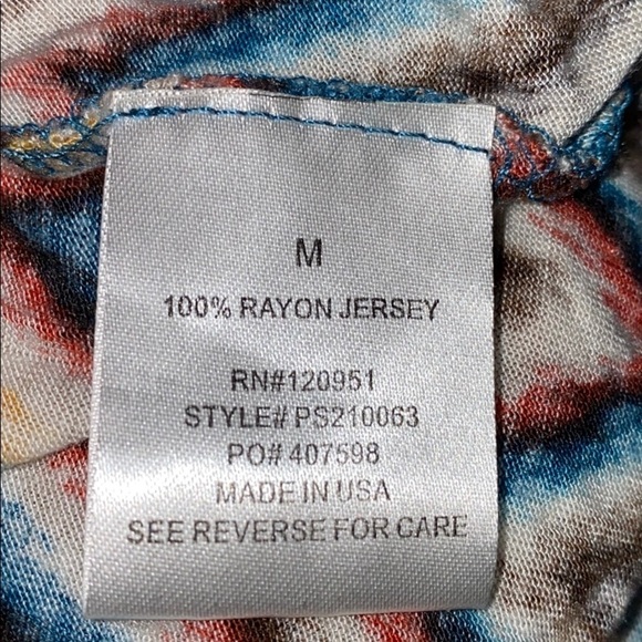 PINK ROSE boho print  casual crop top M - Picture 8 of 11